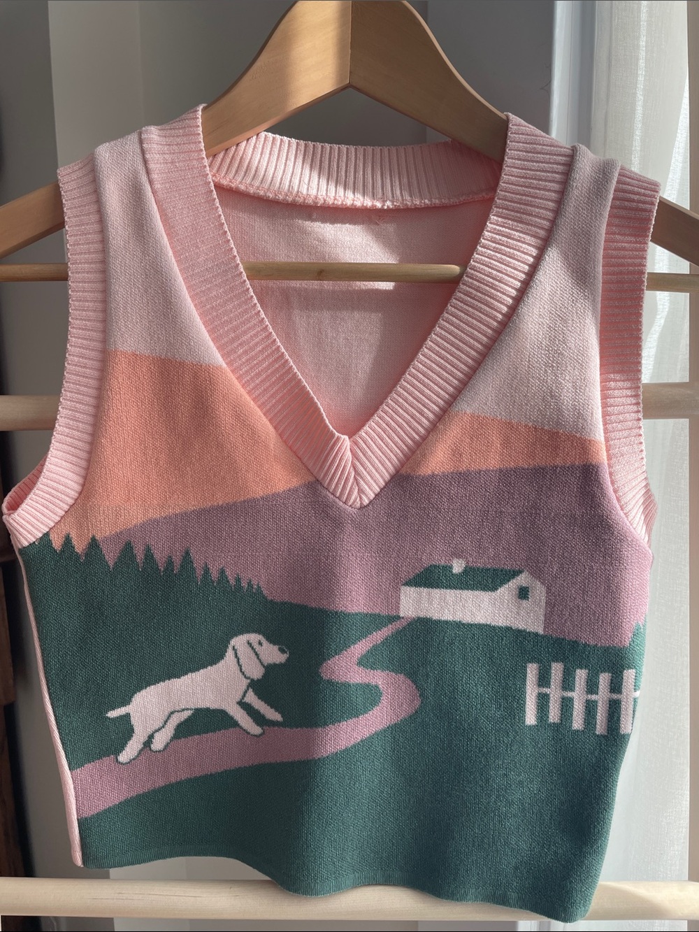 NWOT sweet graphic vest